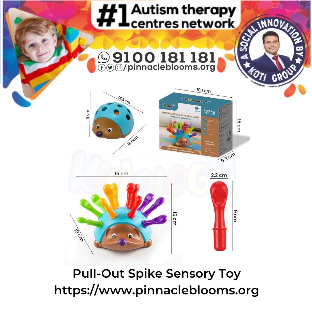 Pull-Out Spike Sensory Toy