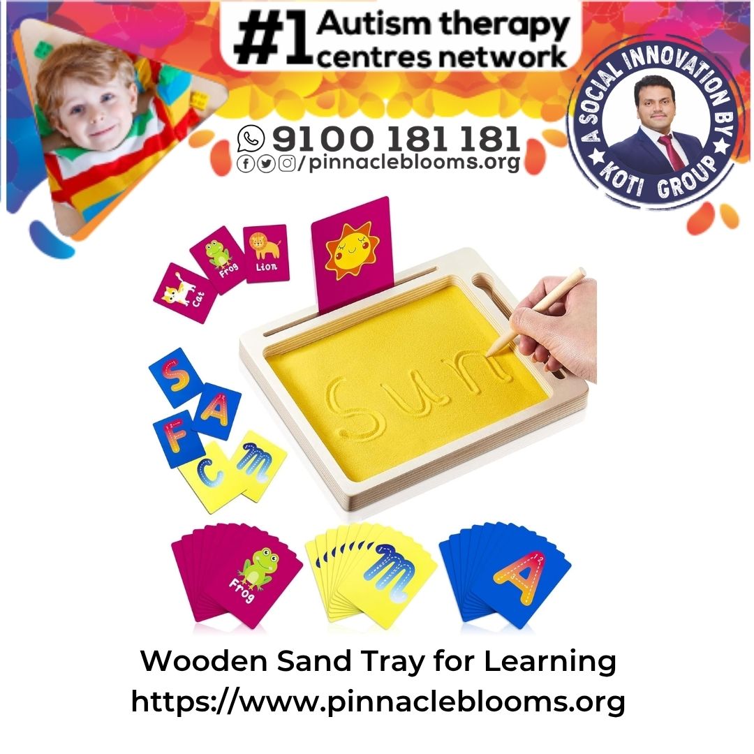 Wooden Sand Tray for Learning