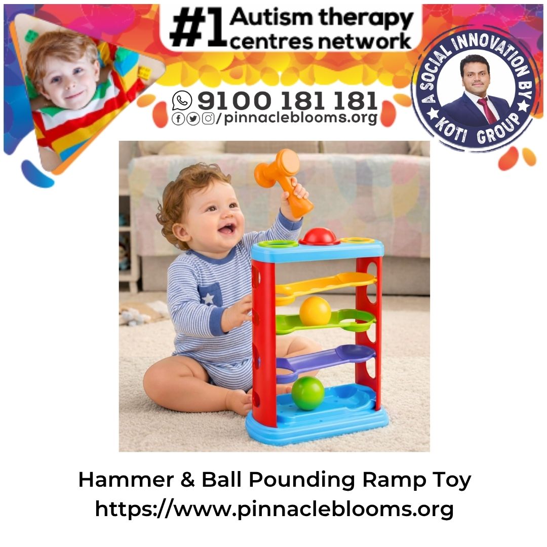 Hammer & Ball Pounding Ramp Toy