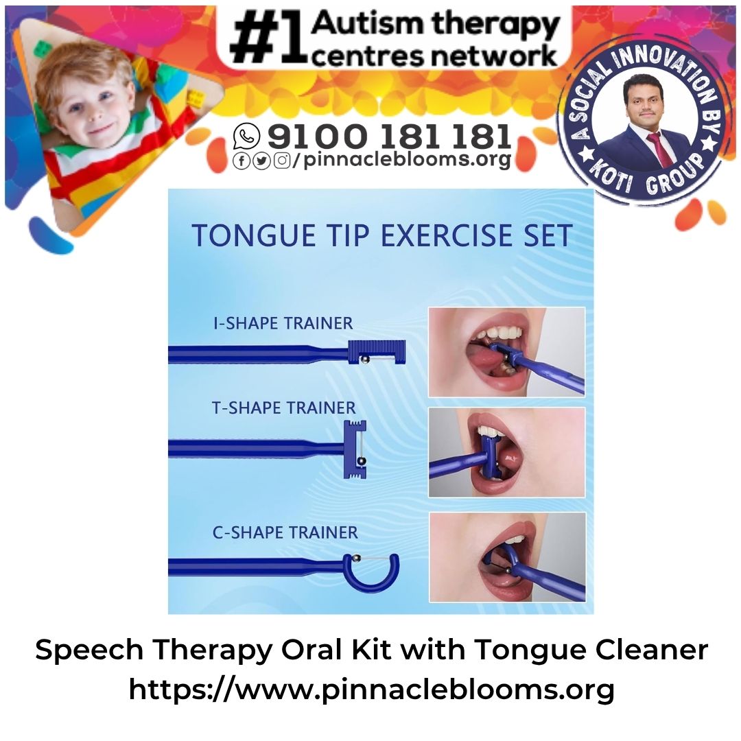 Speech Therapy Oral Kit with Tongue Cleaner