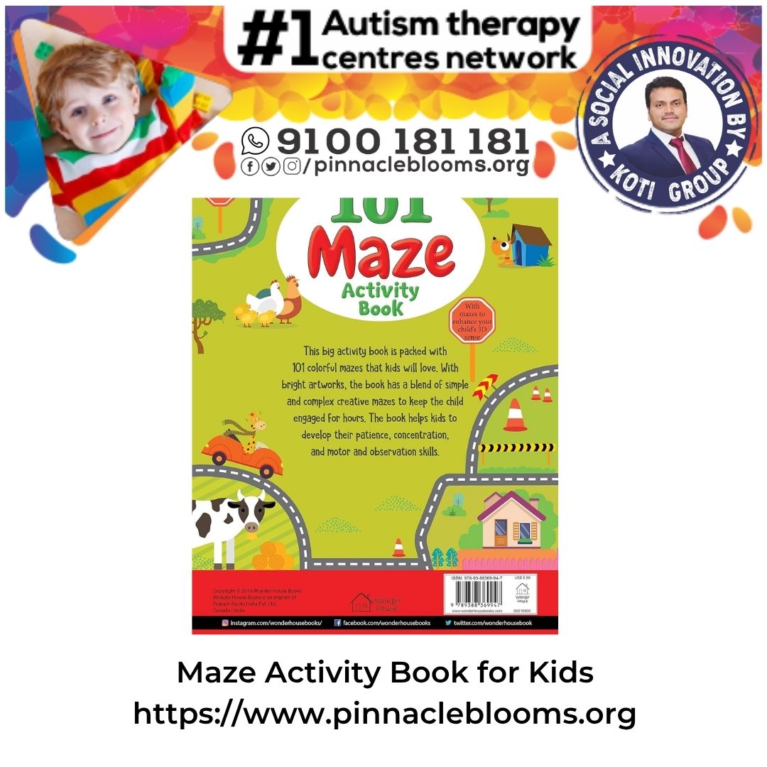 Maze Activity Book for Kids