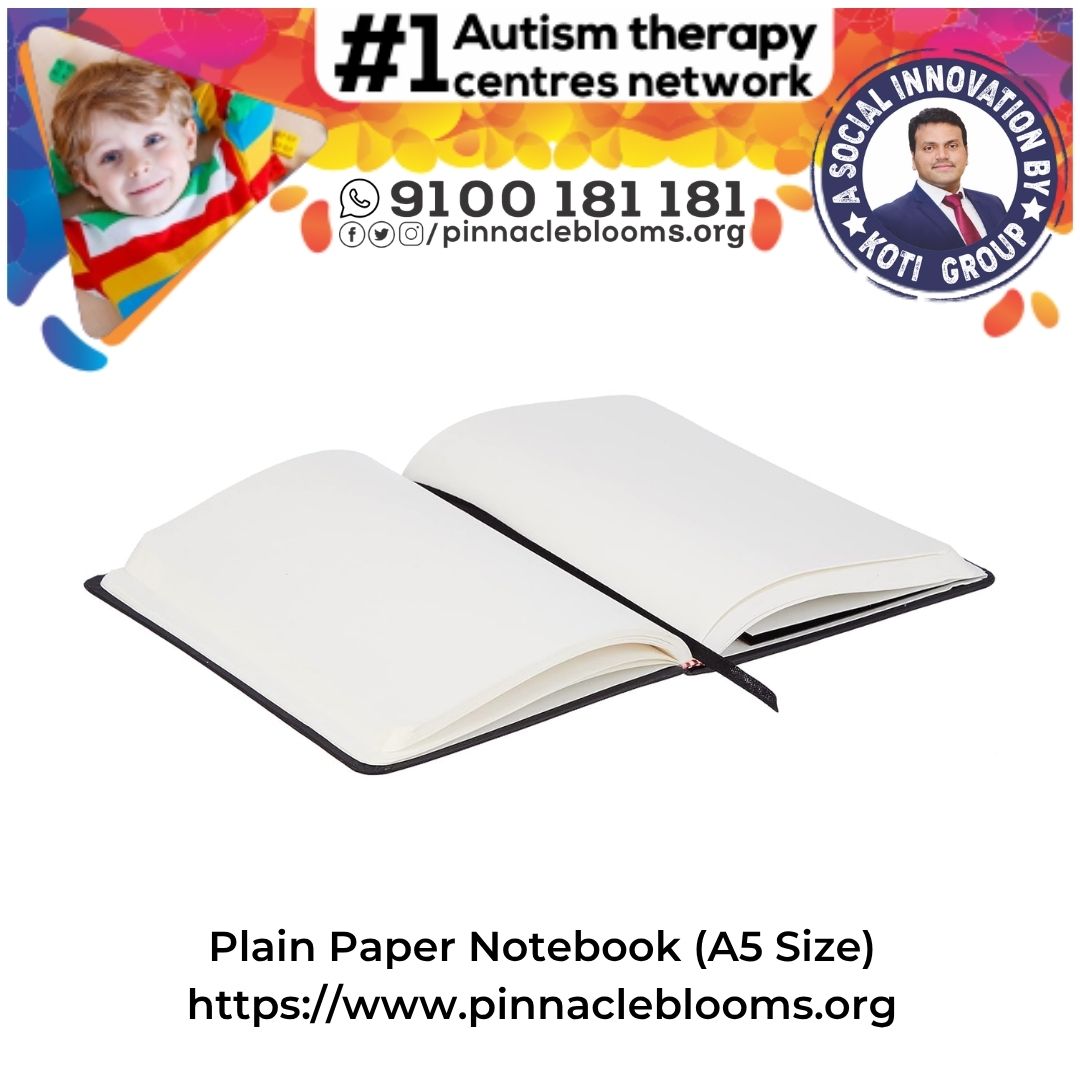 Plain Paper Notebook (A5 Size)