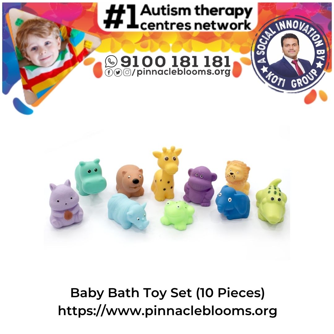 Baby Bath Toy Set (10 Pieces)