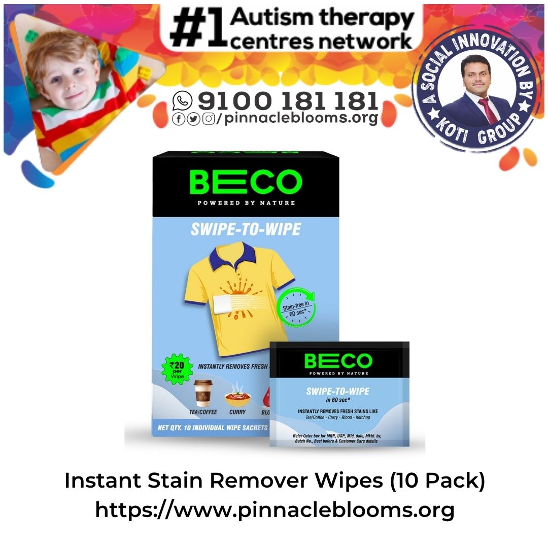 Instant Stain Remover Wipes (10 Pack)