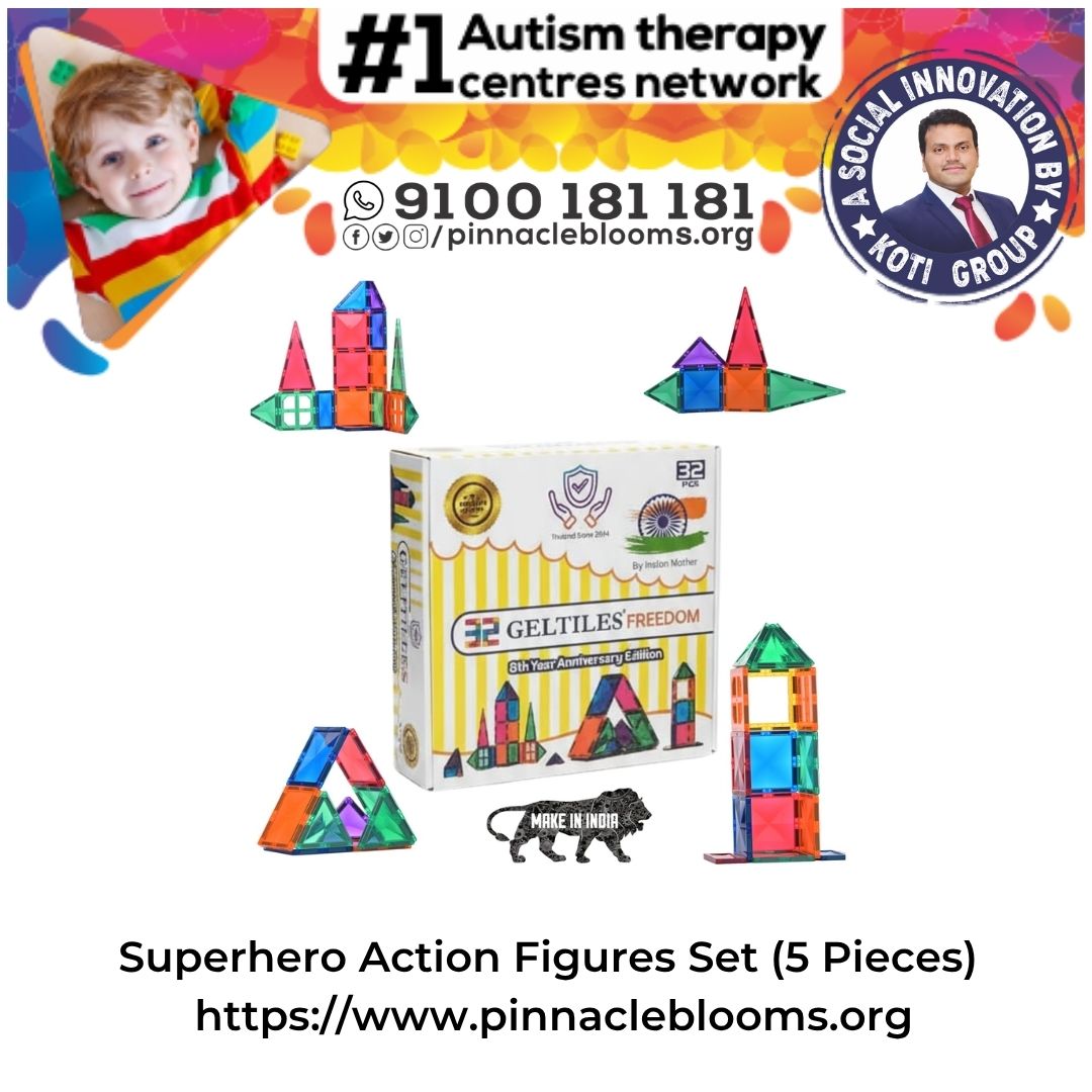 Superhero Action Figures Set (5 Pieces)