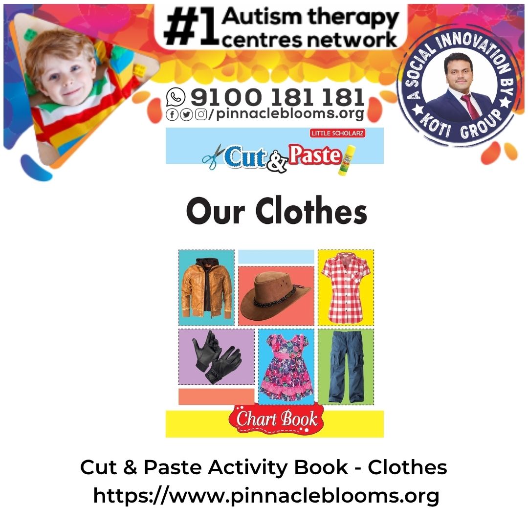 Cut & Paste Activity Book - Clothes