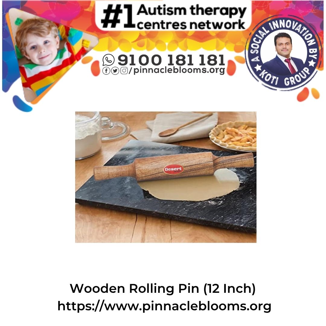 Wooden Rolling Pin (12 Inch)