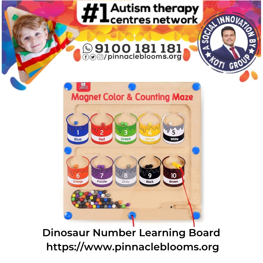 Dinosaur Number Learning Board
