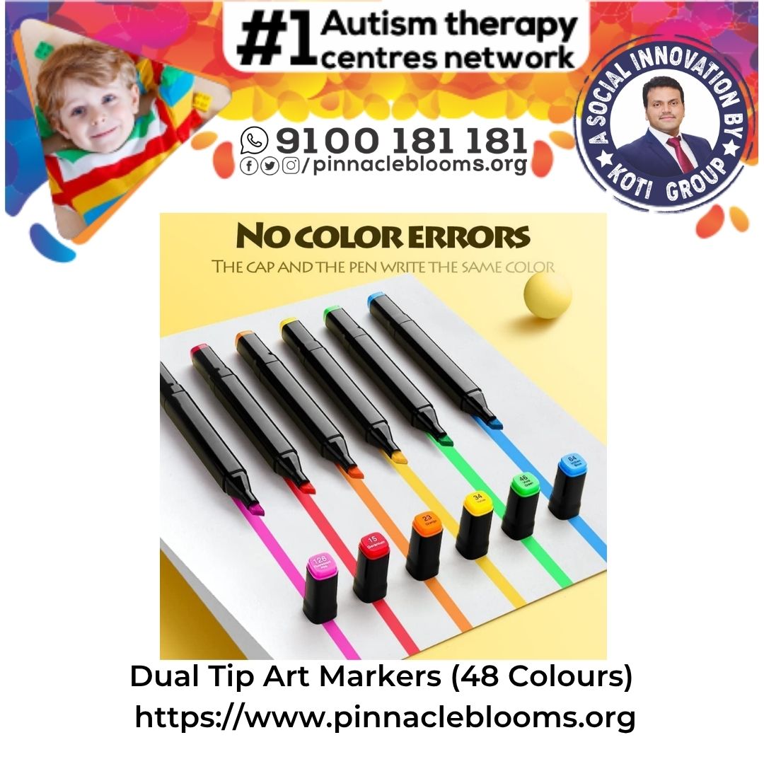Dual Tip Art Markers (48 Colours)