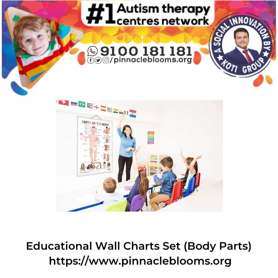 Educational Wall Charts Set (Body Parts)