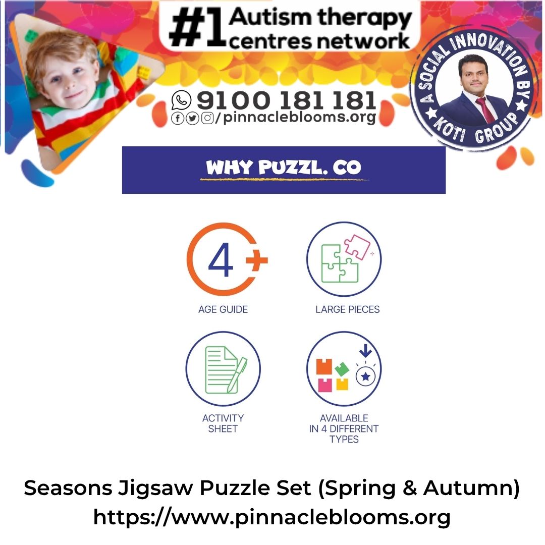 Seasons Jigsaw Puzzle Set (Spring & Autumn)