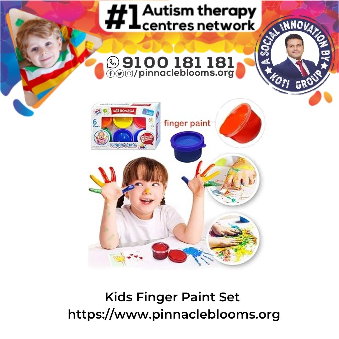 Kids Finger Paint Set