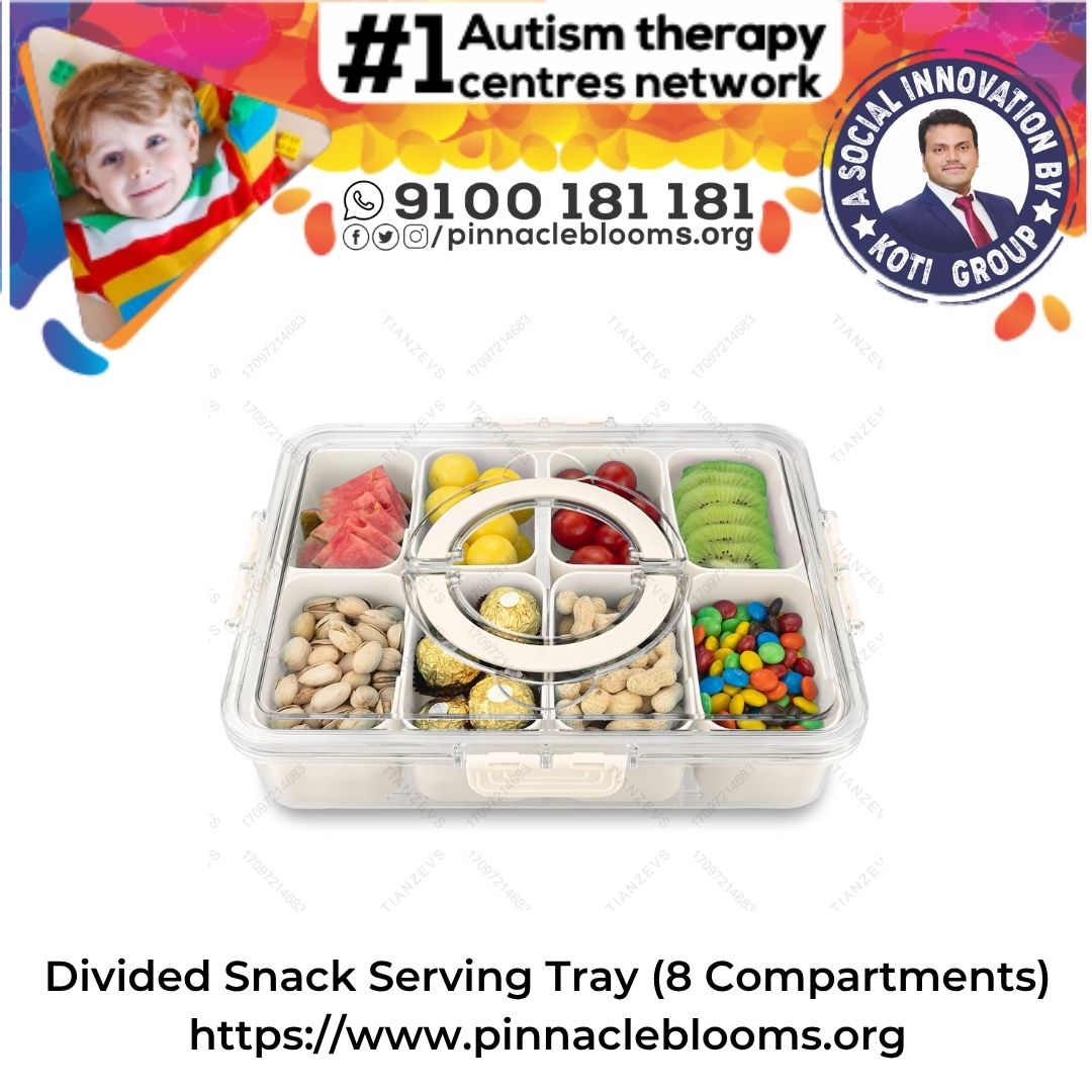 Divided Snack Serving Tray (8 Compartments)