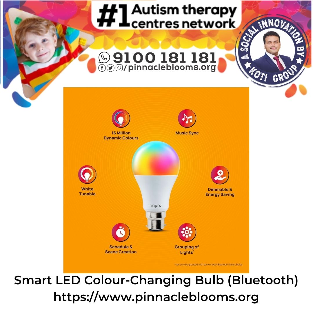 Smart LED Colour-Changing Bulb (Bluetooth)