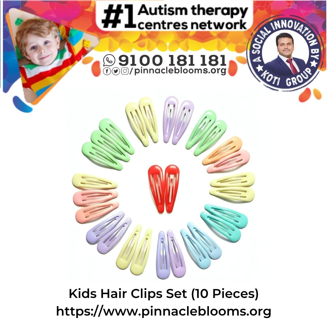 Kids Hair Clips Set (10 Pieces)