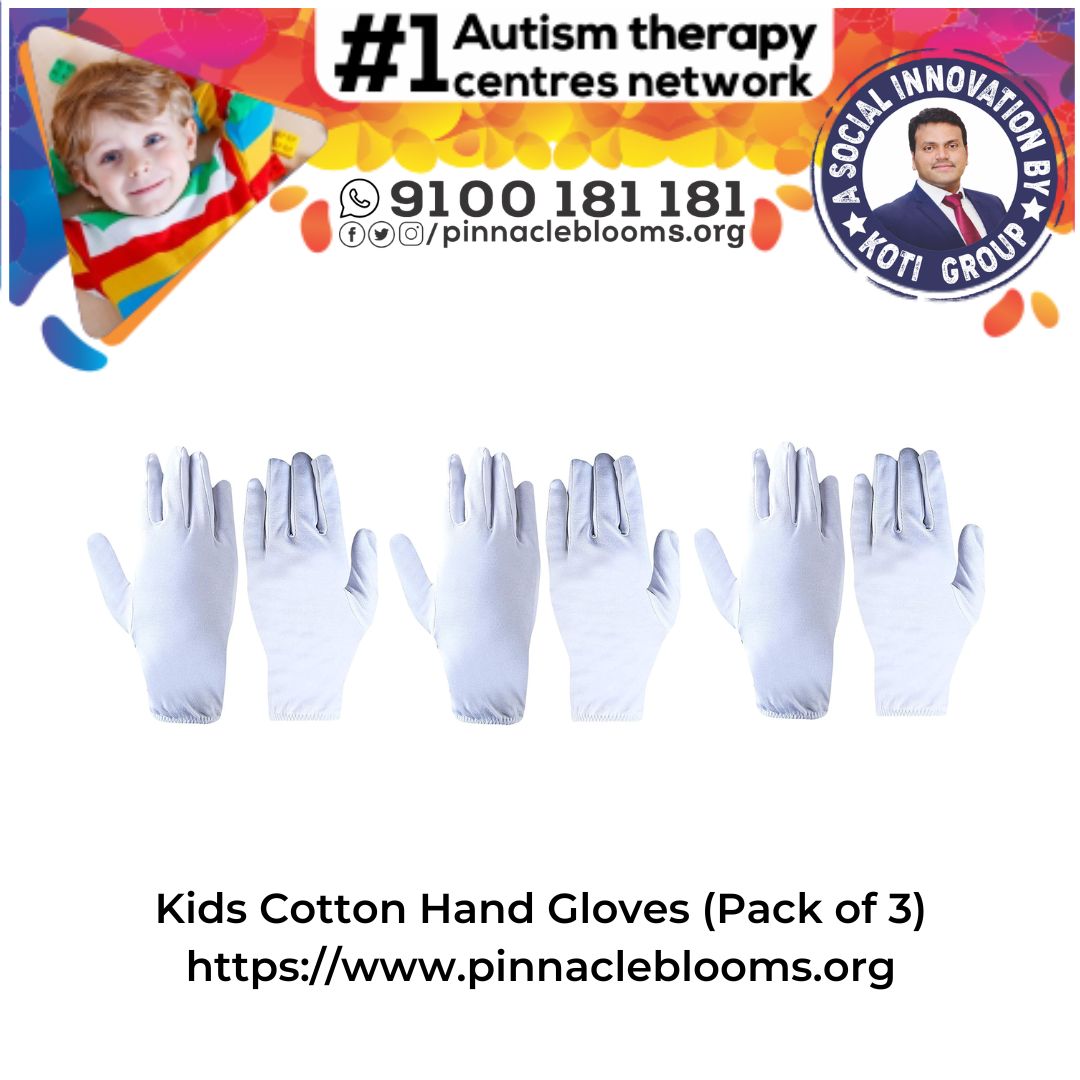 Kids Cotton Hand Gloves (Pack of 3)