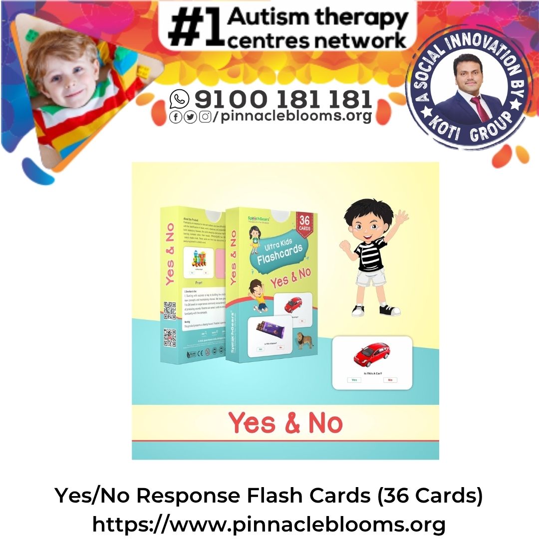 Yes/No Response Flash Cards (36 Cards)