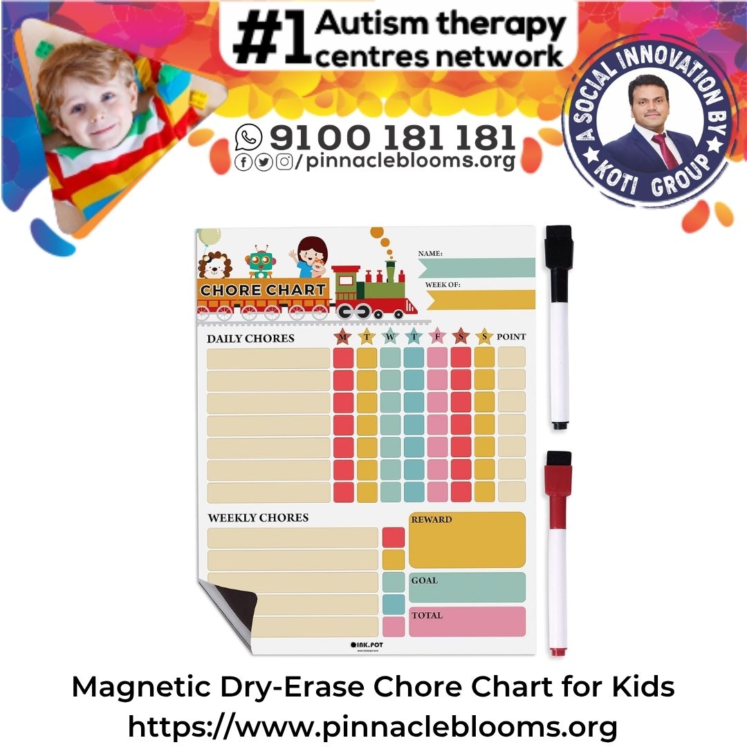 Magnetic Dry-Erase Chore Chart for Kids