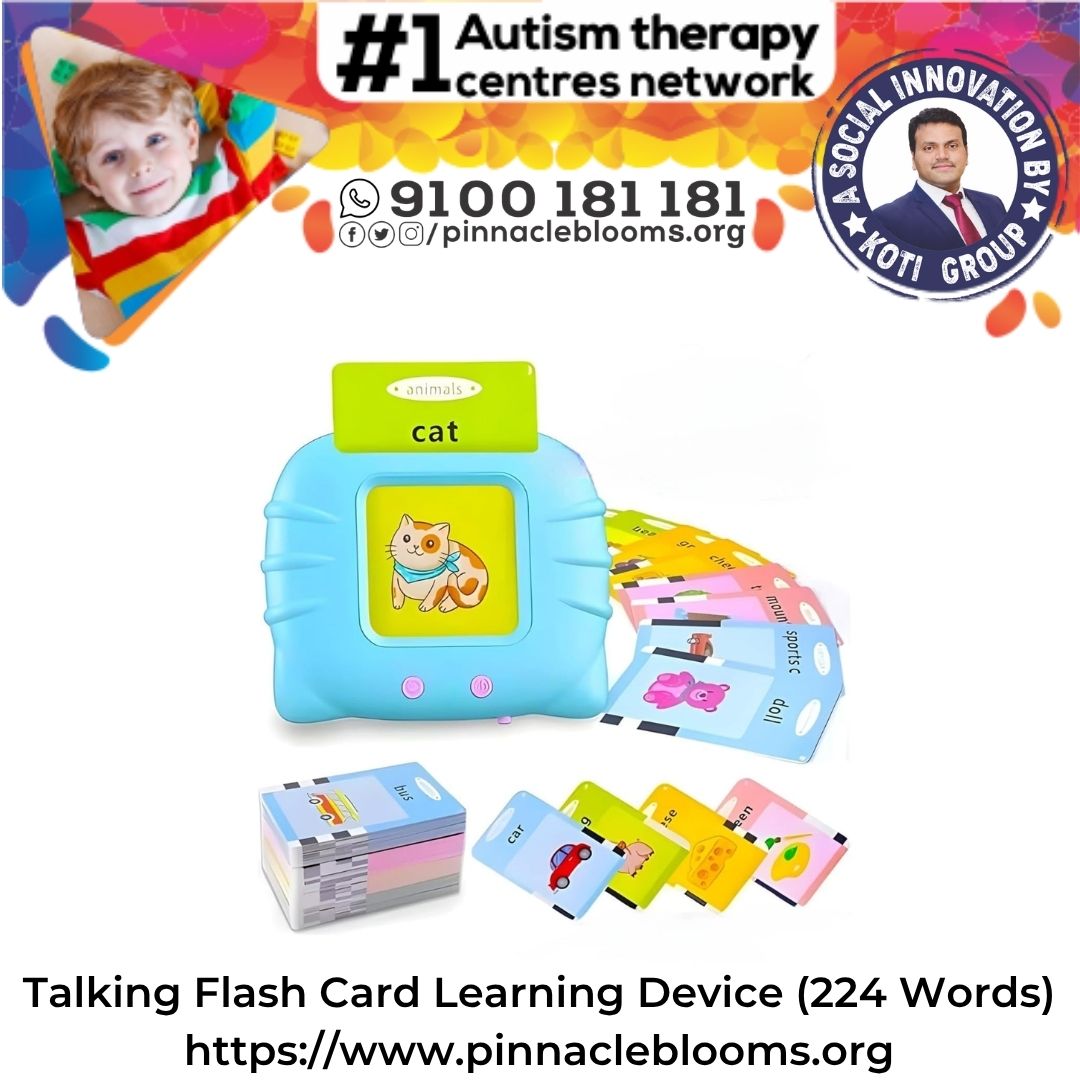 Talking Flash Card Learning Device (224 Words)