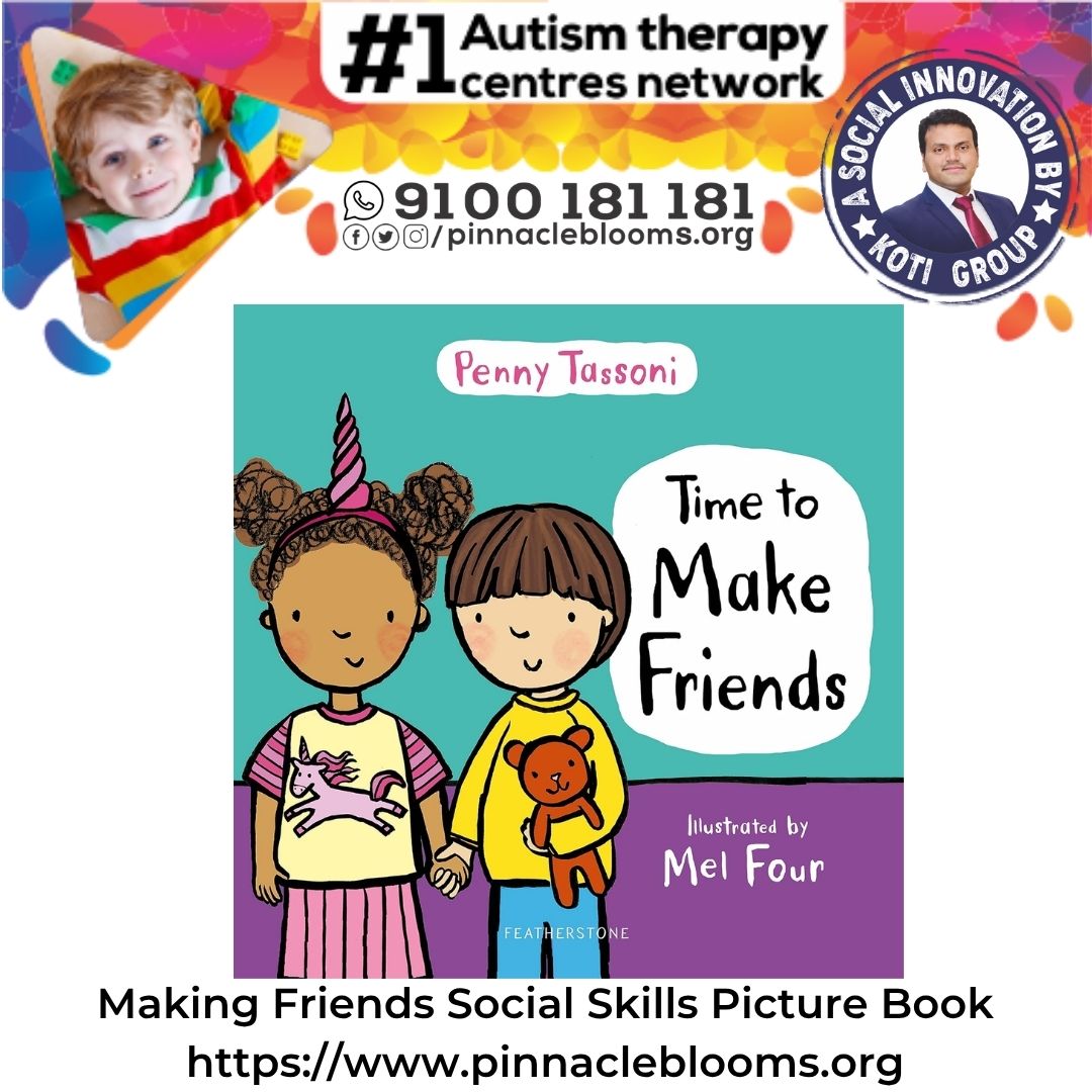 Making Friends Social Skills Picture Book