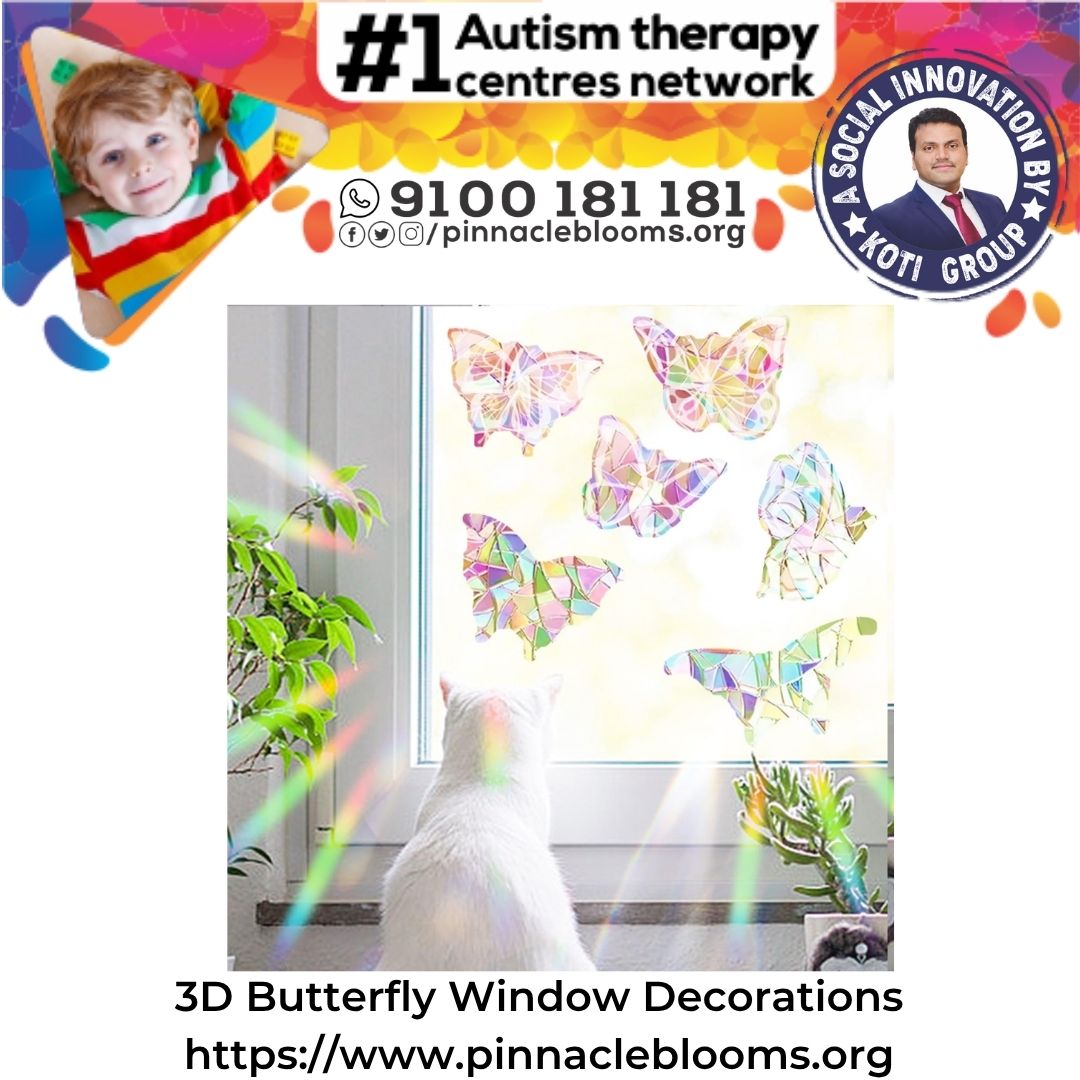 3D Butterfly Window Decorations