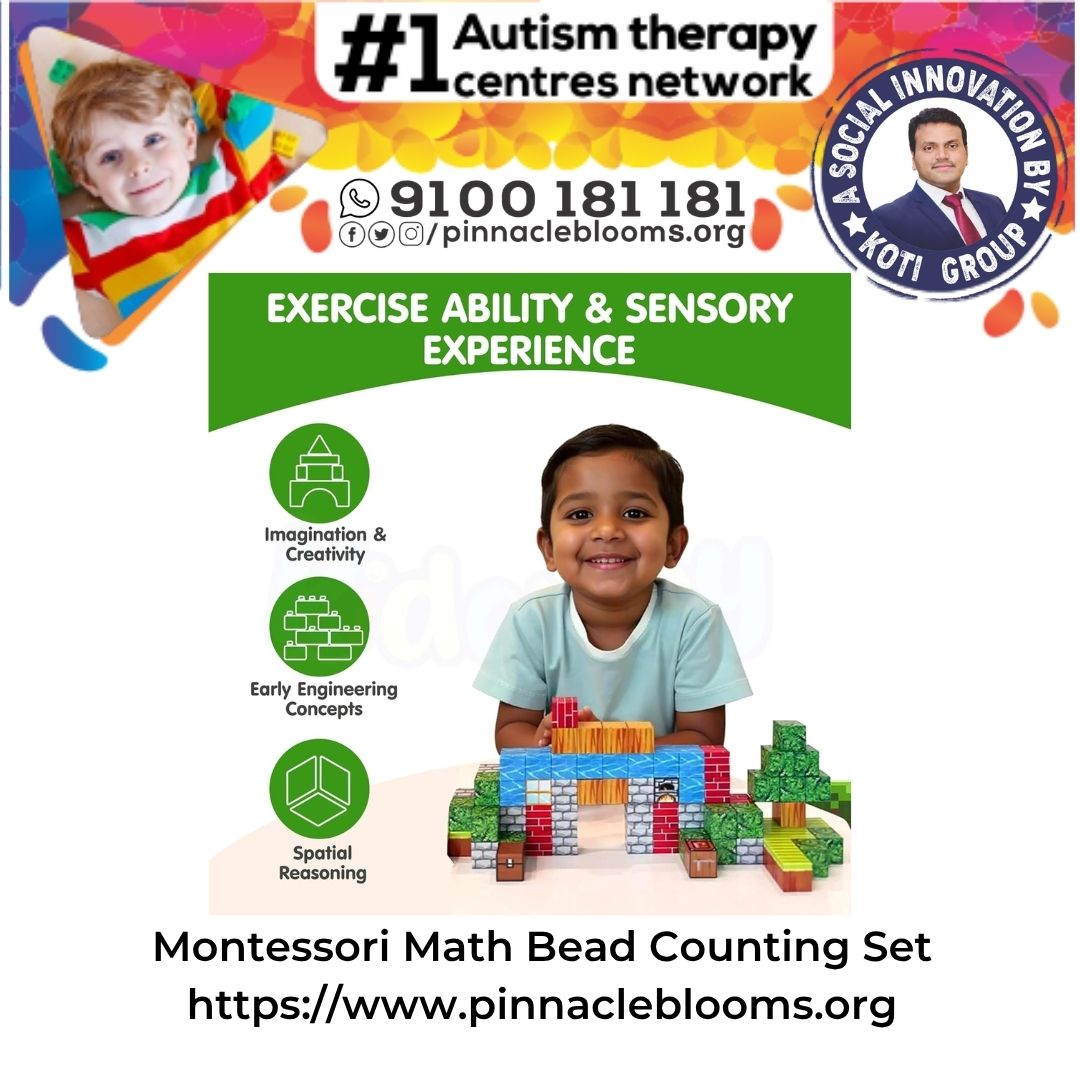 Montessori Math Bead Counting Set