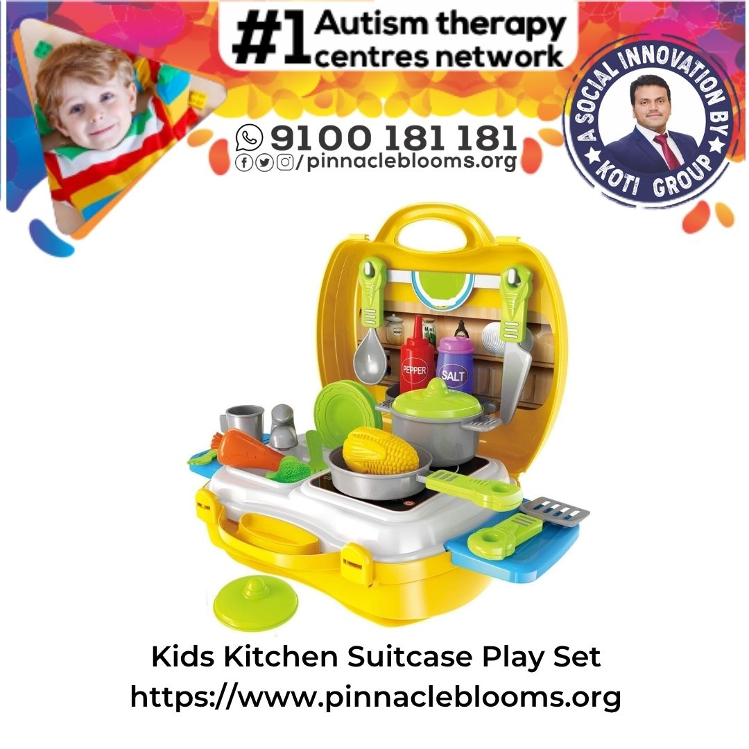 Kids Kitchen Suitcase Play Set