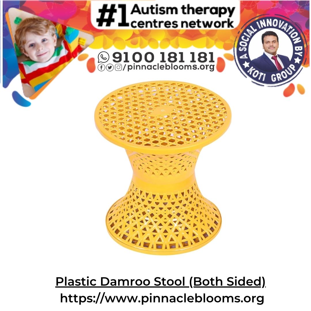 Plastic Damroo Stool (Both Sided)
