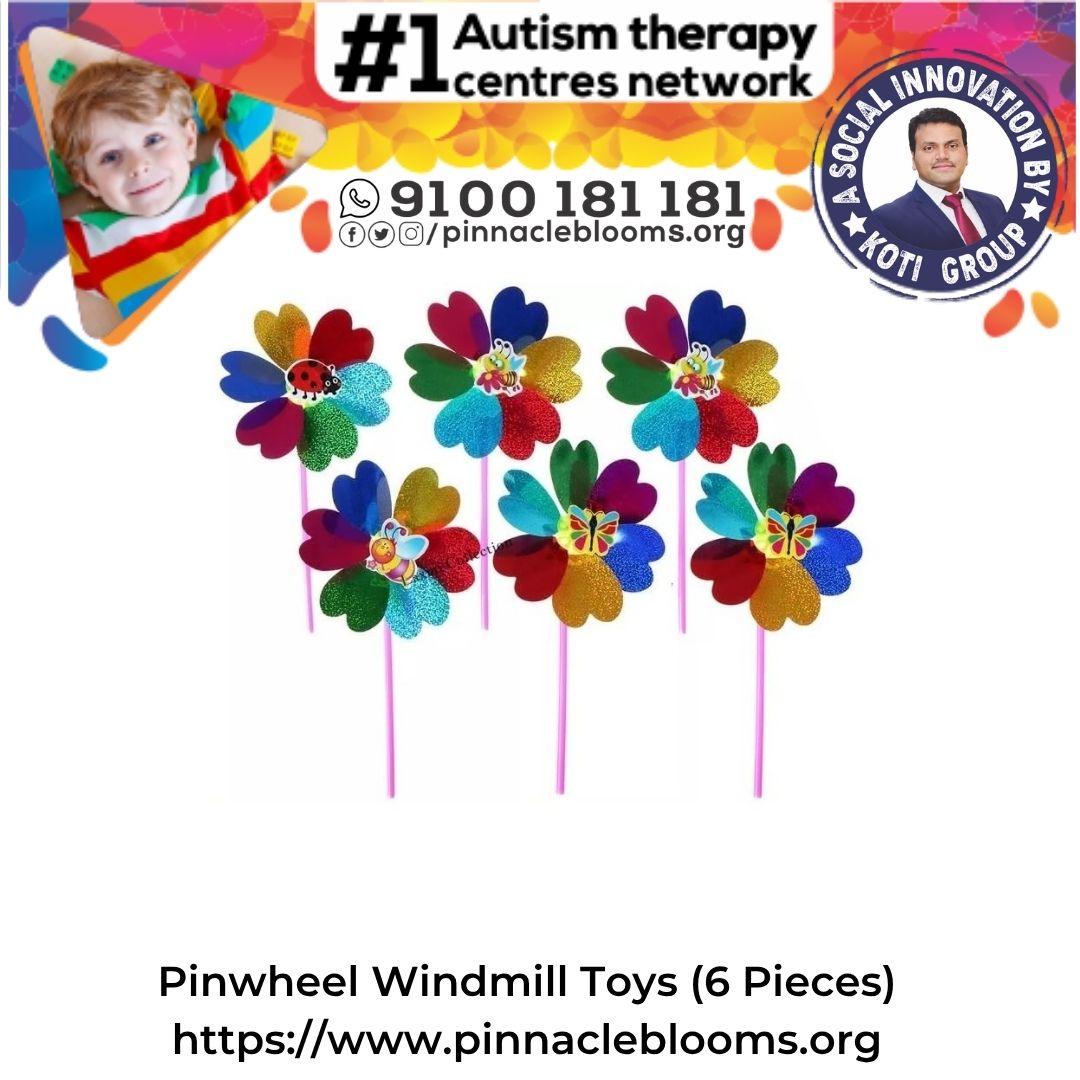 Pinwheel Windmill Toys (6 Pieces)