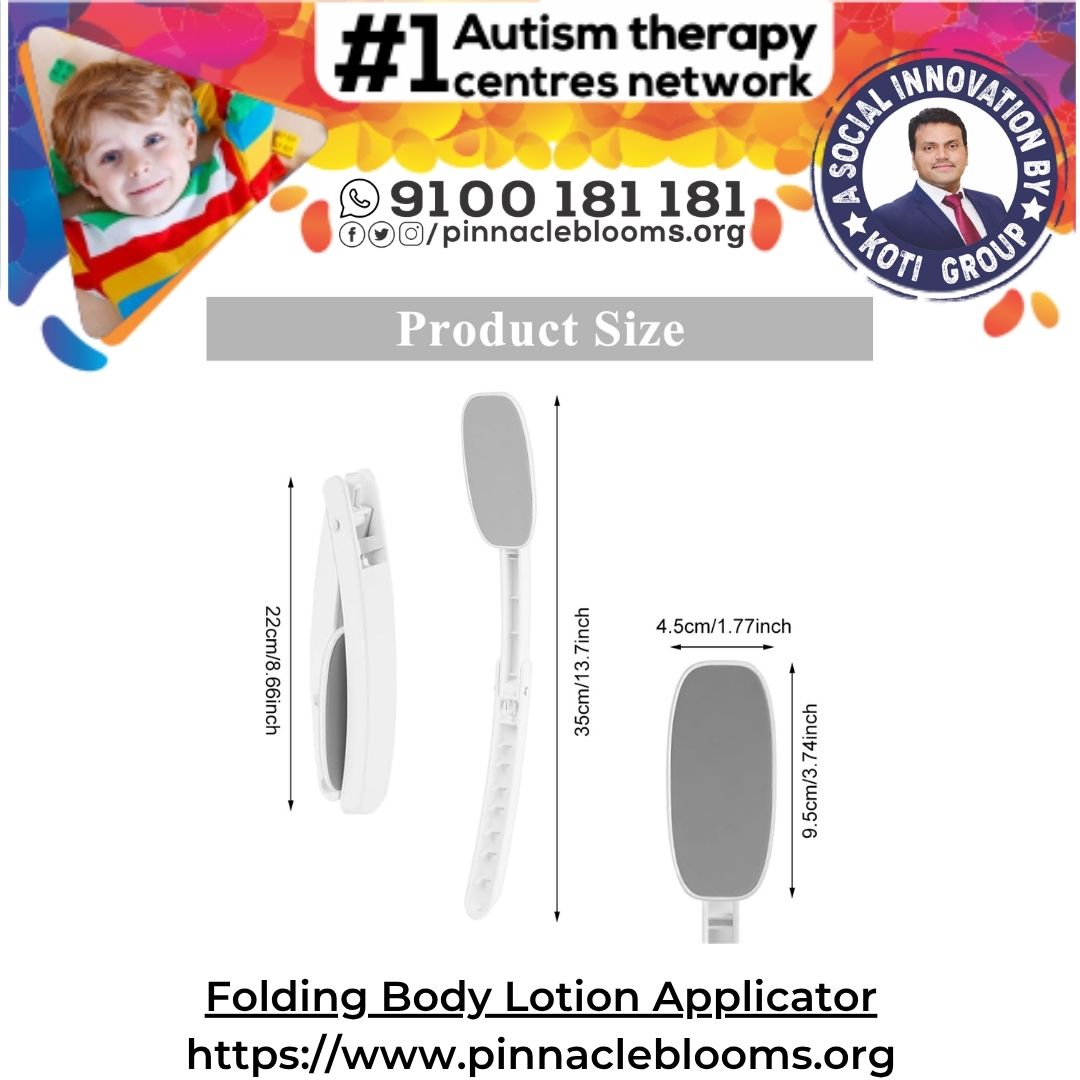 Folding Body Lotion Applicator