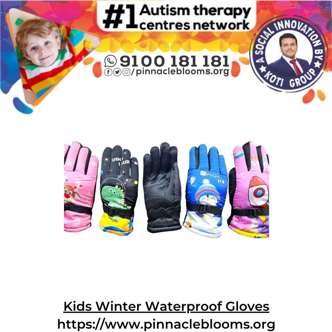 Kids Winter Waterproof Gloves