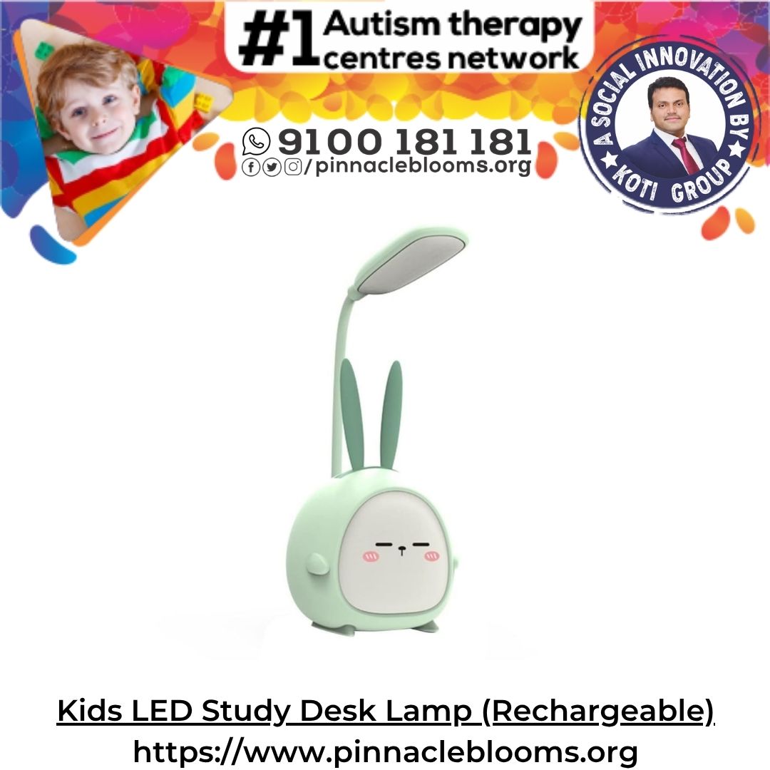 Kids LED Study Desk Lamp (Rechargeable)