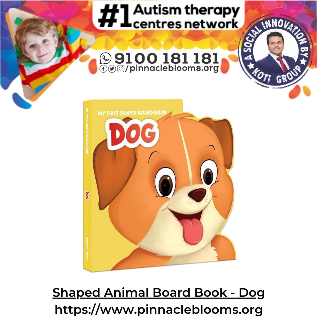 Shaped Animal Board Book - Dog