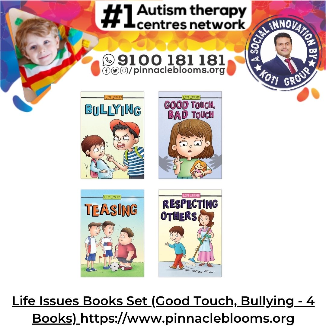Life Issues Books Set (Good Touch, Bullying - 4 Books)
