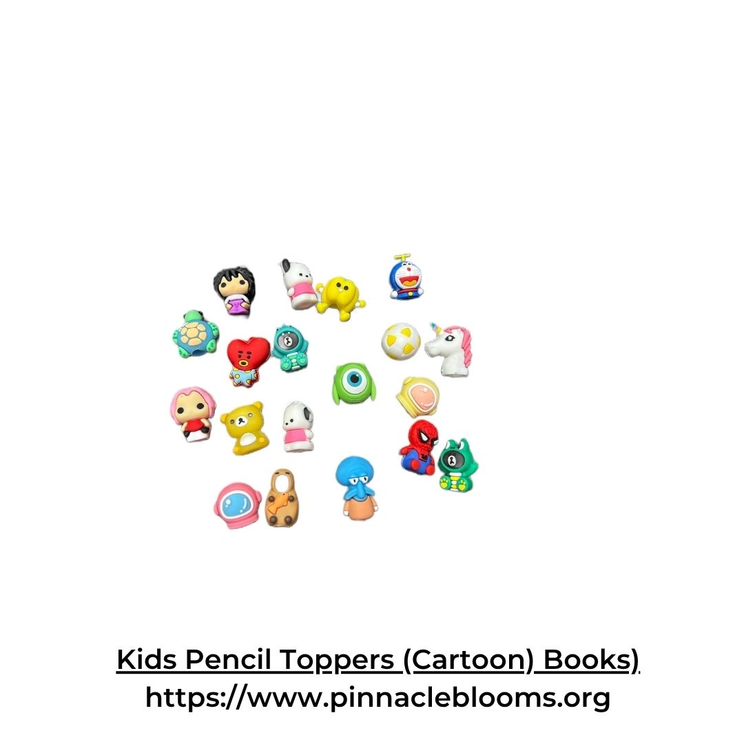 Kids Pencil Toppers (Cartoon)