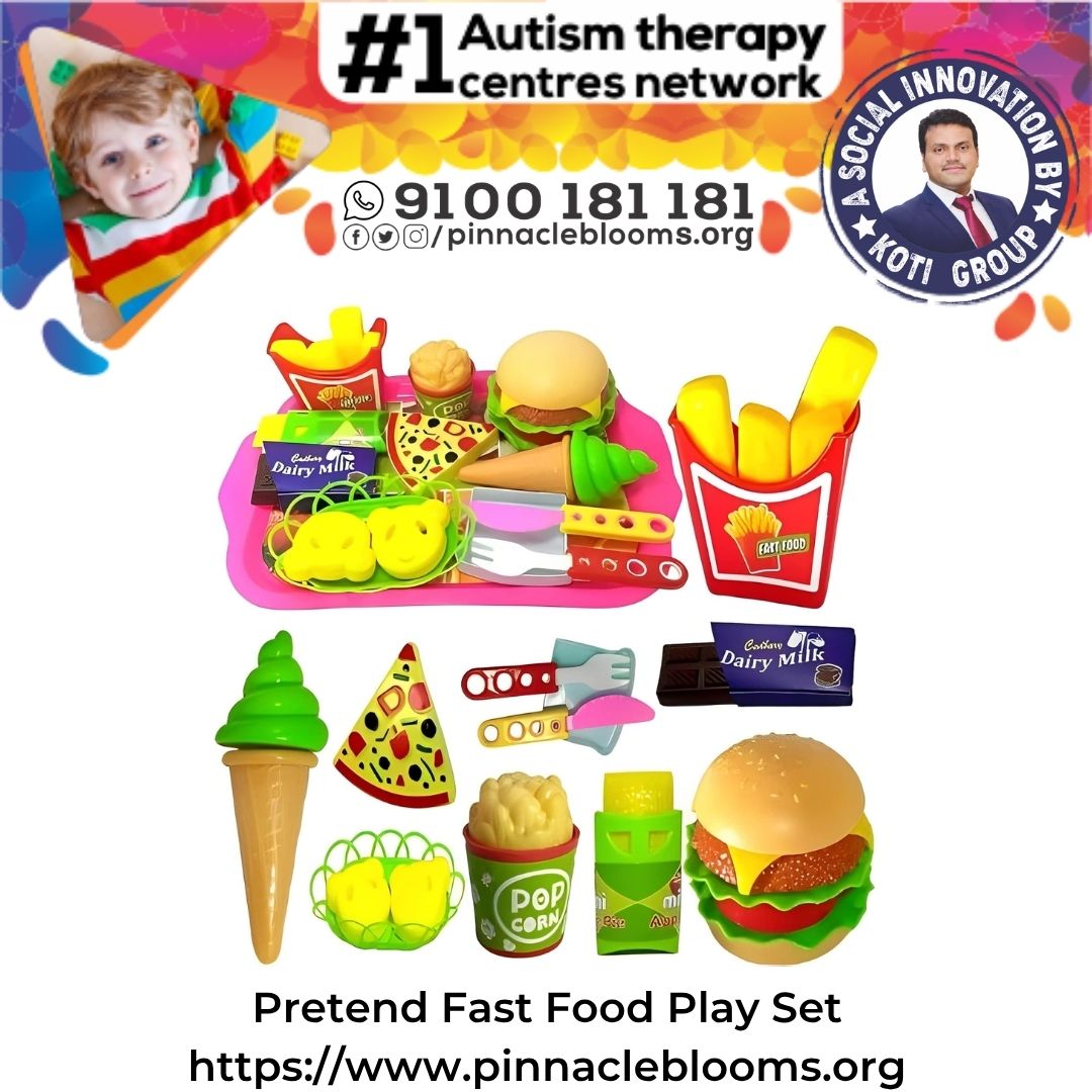 Pretend Fast Food Play Set