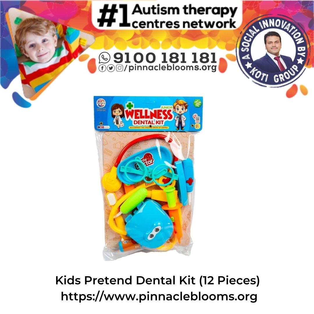Kids Pretend Dental Kit (12 Pieces)