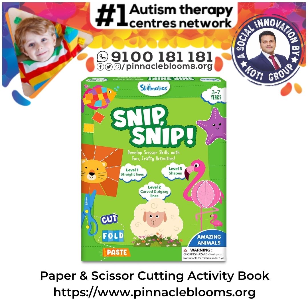Paper & Scissor Cutting Activity Book