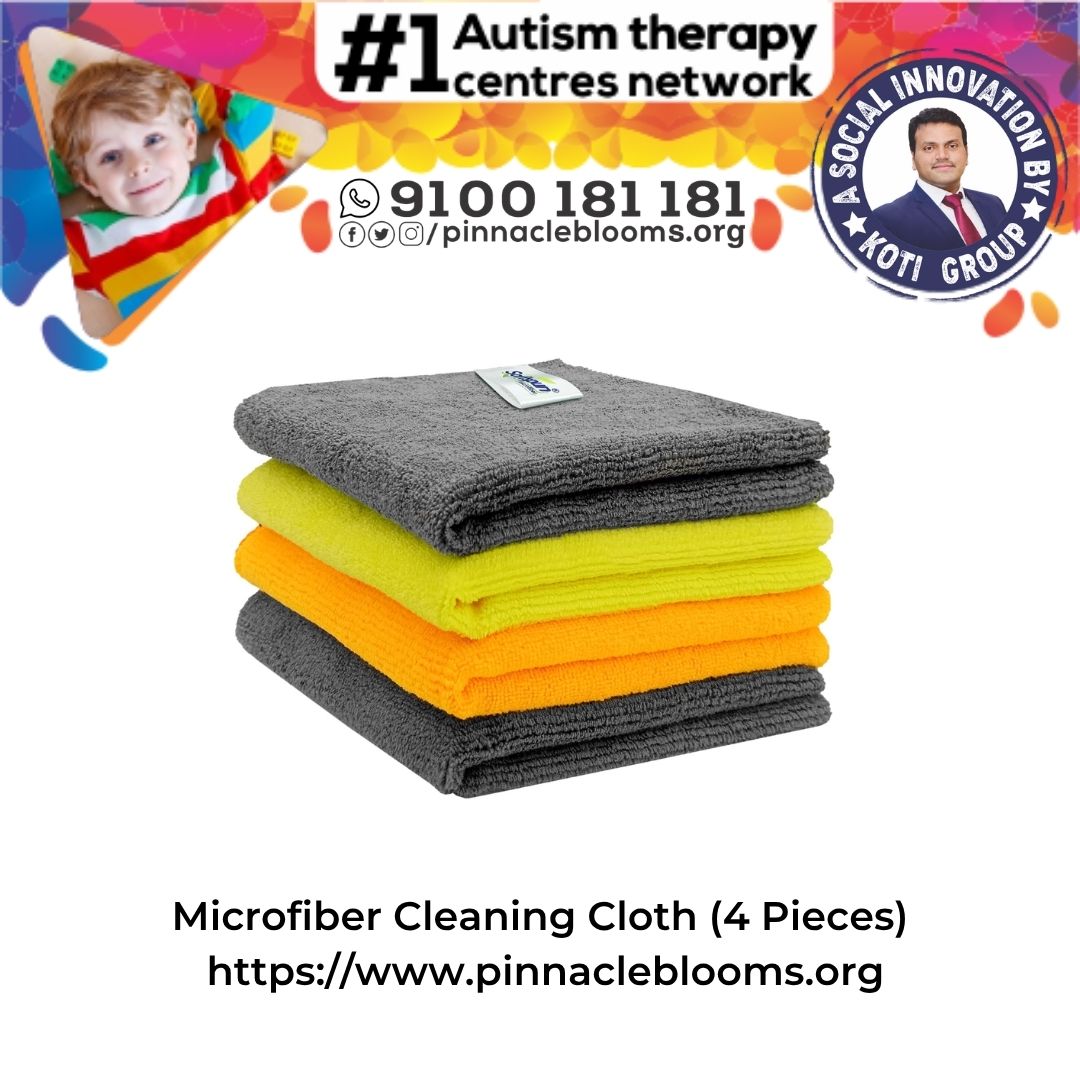 Microfiber Cleaning Cloth (4 Pieces)