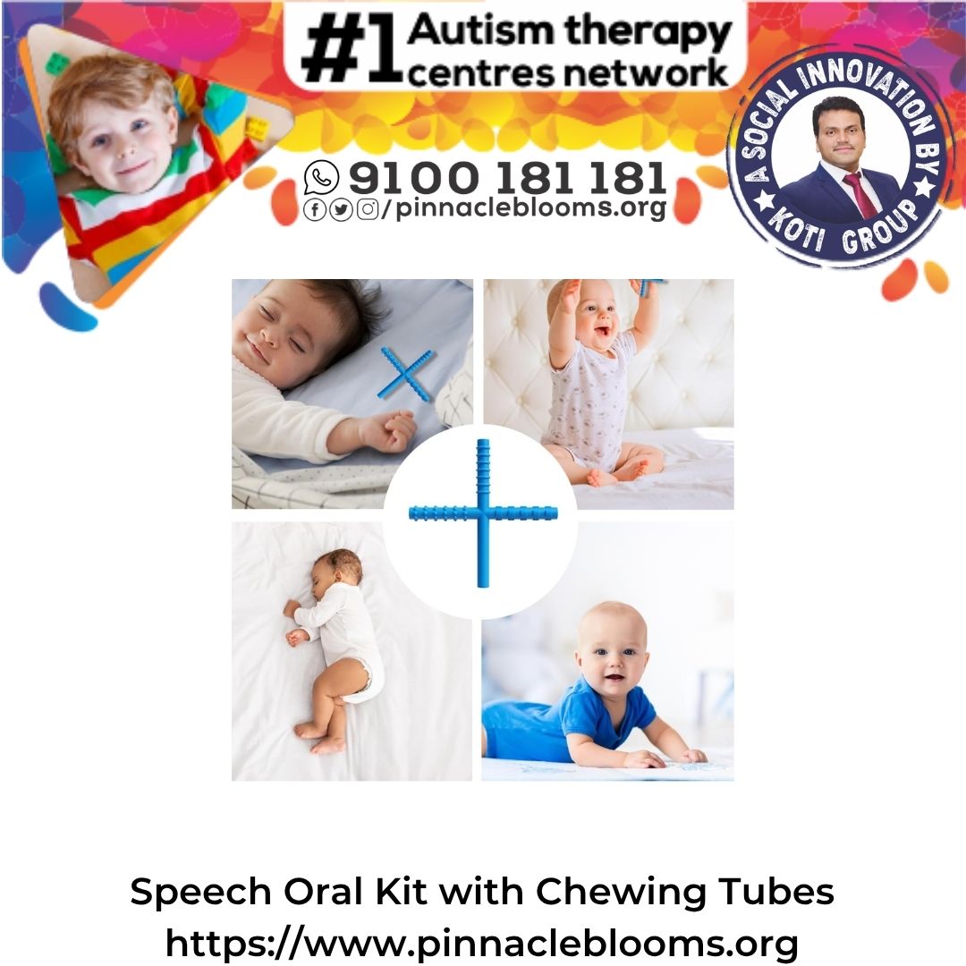 Speech Oral Kit with Chewing Tubes