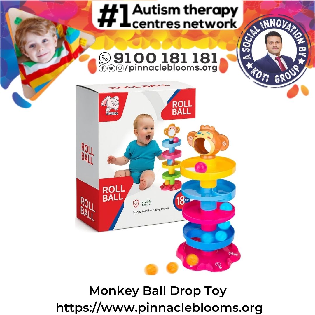 Monkey Ball Drop Toy