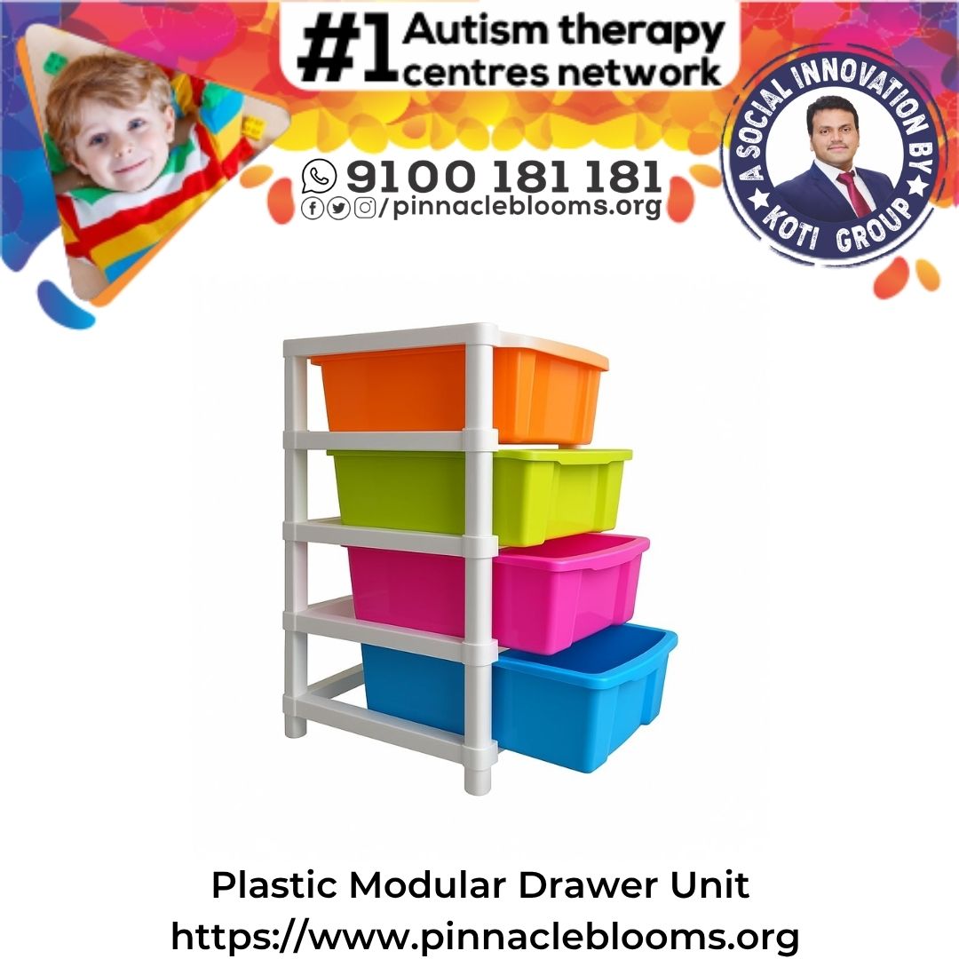 Plastic Modular Drawer Unit