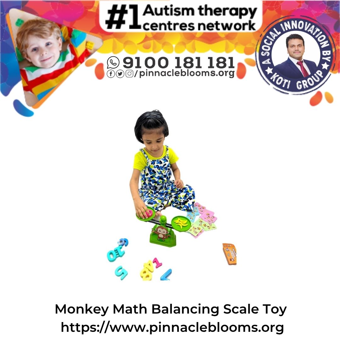 Monkey Math Balancing Scale Toy