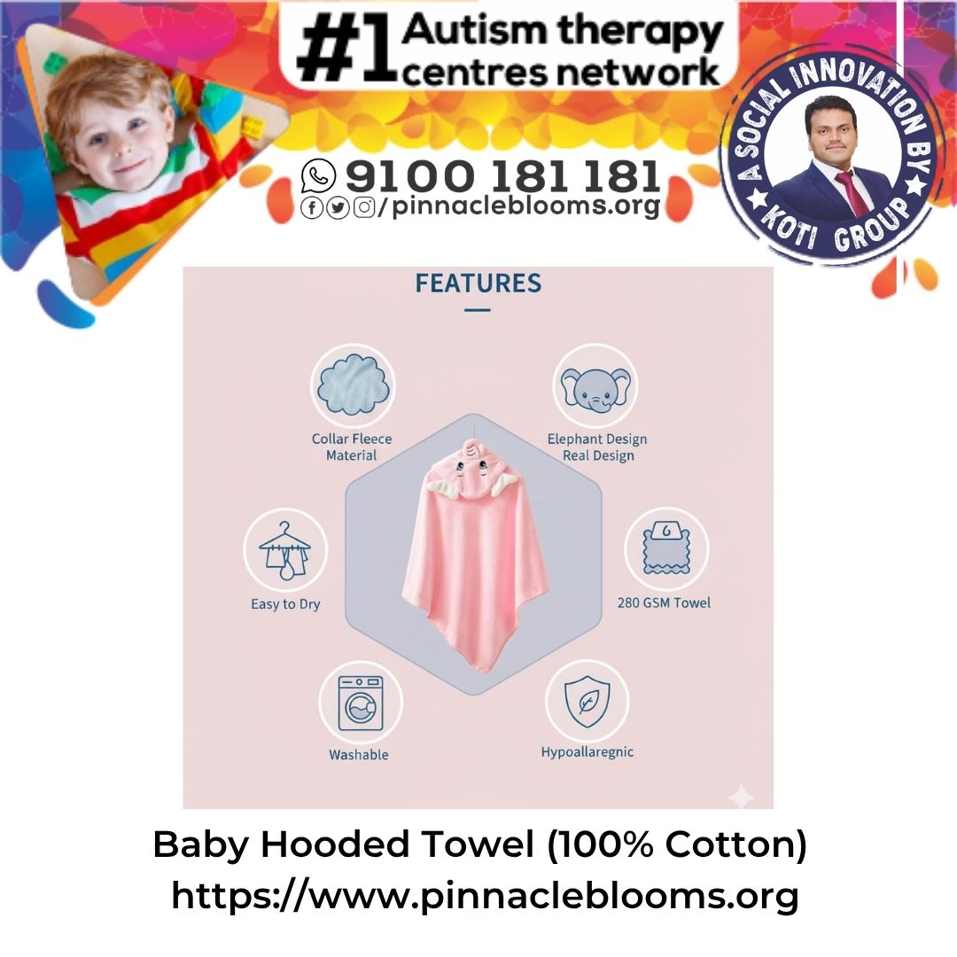 Baby Hooded Towel (100% Cotton)