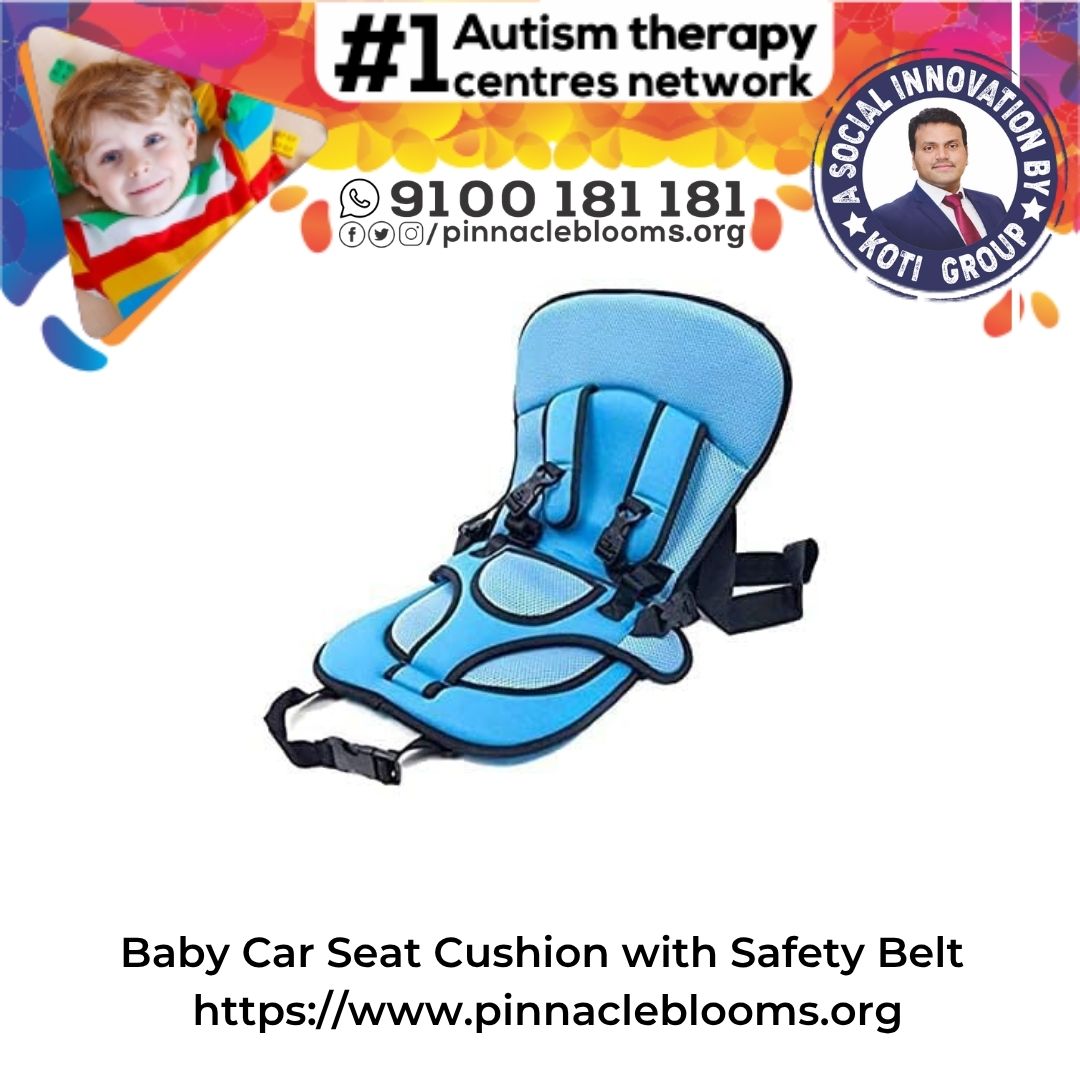 Baby Car Seat Cushion with Safety Belt