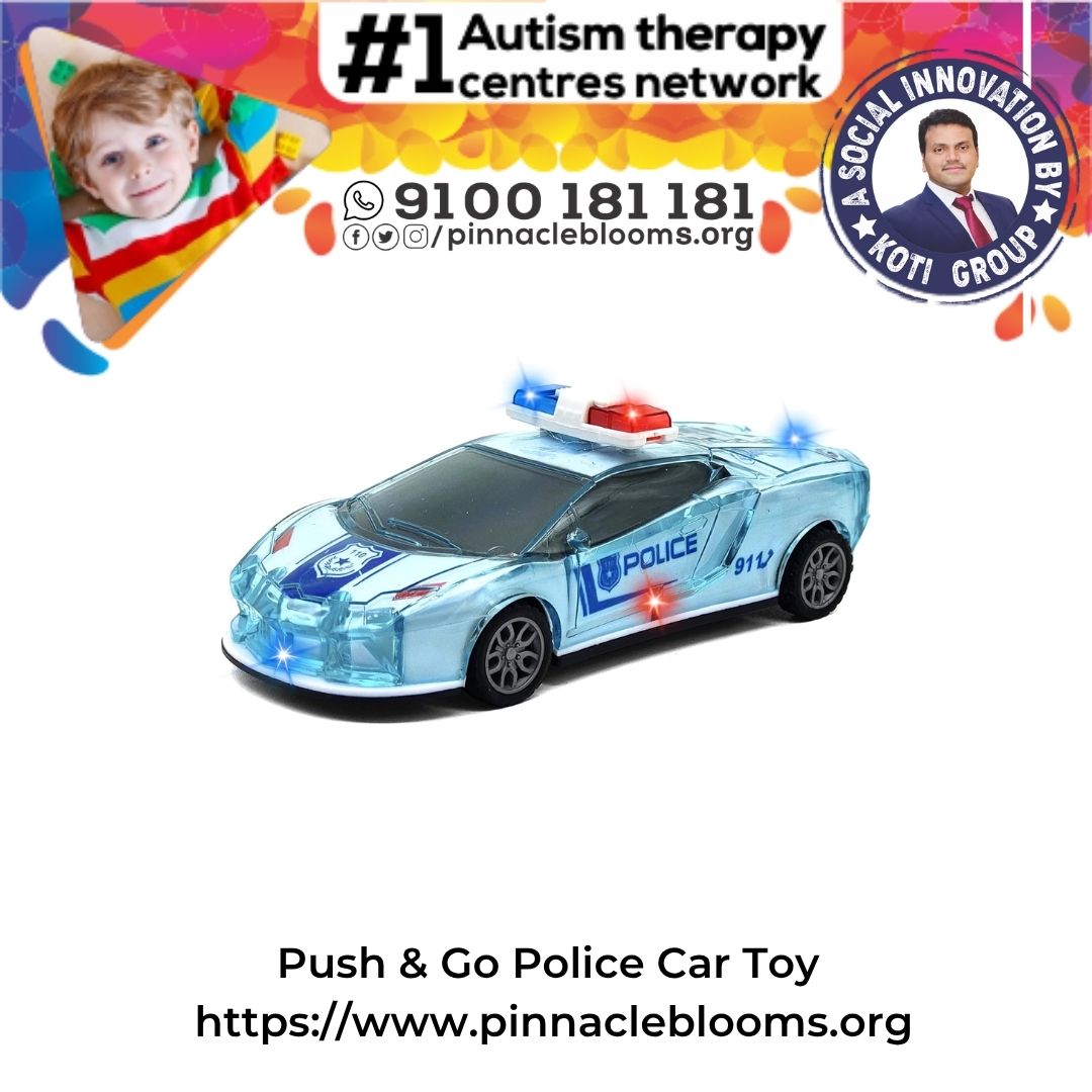Push & Go Police Car Toy