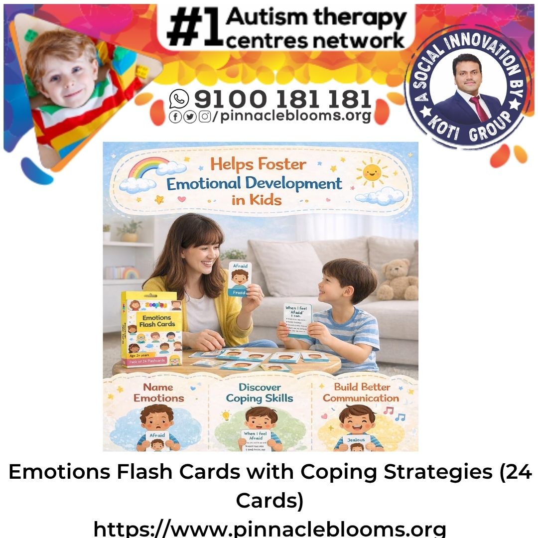 Emotions Flash Cards with Coping Strategies (24 Cards)