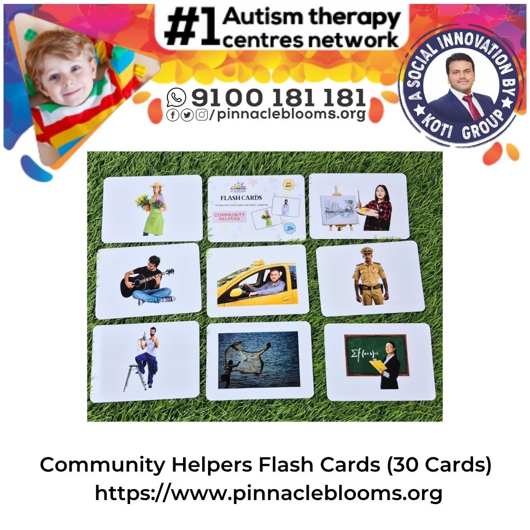 Community Helpers Flash Cards (30 Cards)