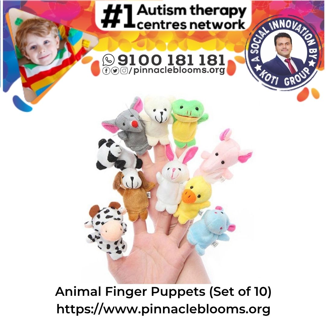 Animal Finger Puppets (Set of 10)