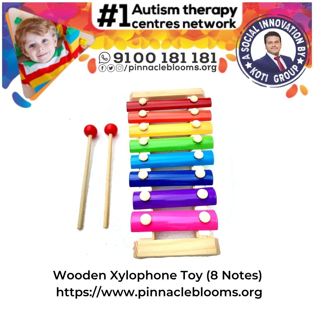 Wooden Xylophone Toy (8 Notes)
